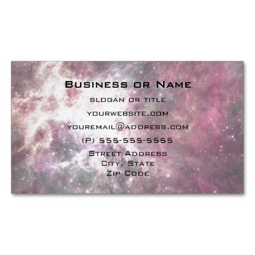 Nebula Formation in Outer Space Business Card Magnet