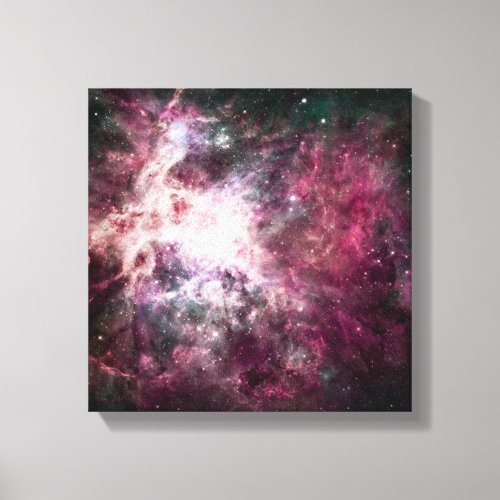 Nebula Formation in Outer Space Canvas Print