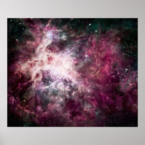 Nebula Formation in Outer Space Poster