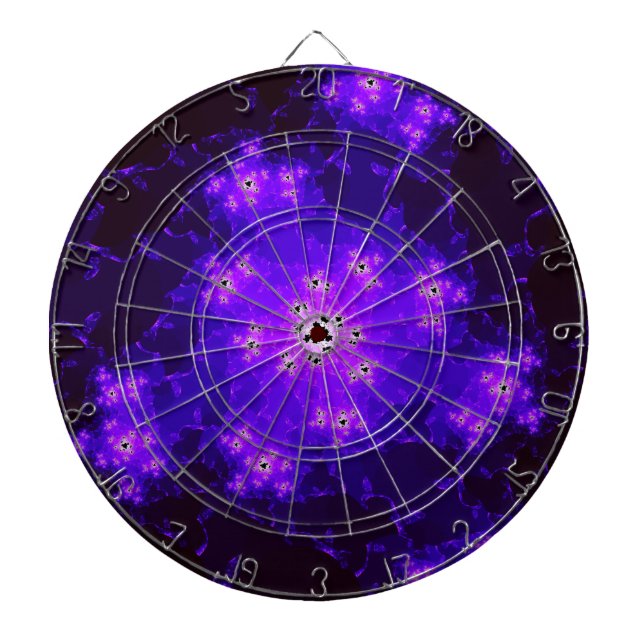 Nebula Fractal Dartboard (Front)