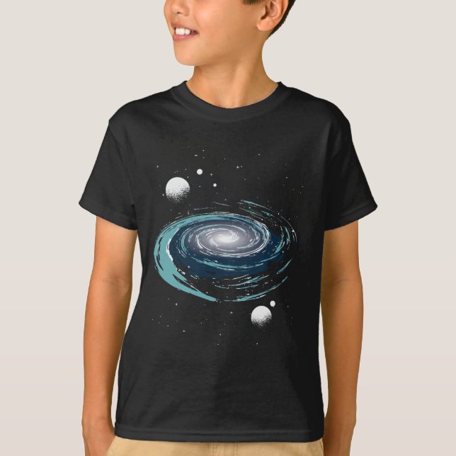 Nebula Galactic Art T-Shirt (Front)