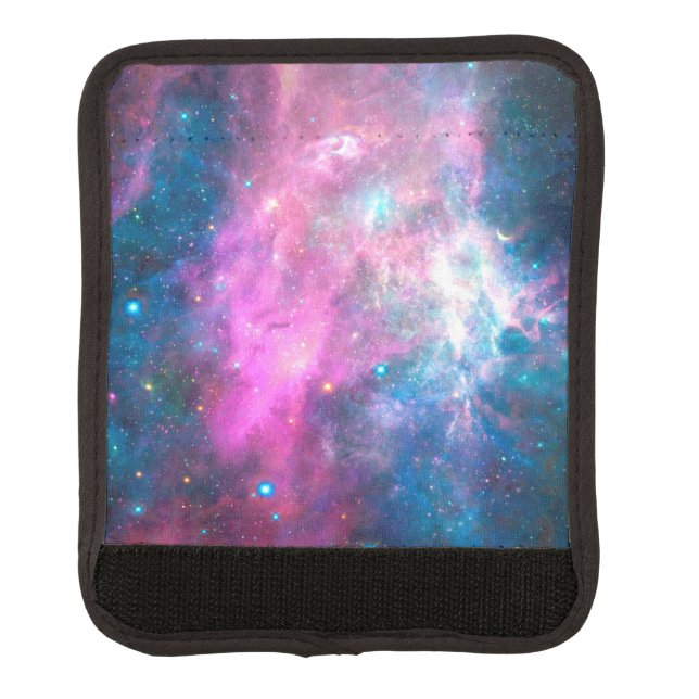 *~* Nebula Galaxy Celestial Outer Space Luggage Handle Wrap (Front)