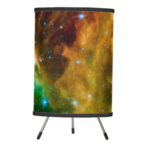 Nebula Galaxy Stars Space  Tripod Lamp