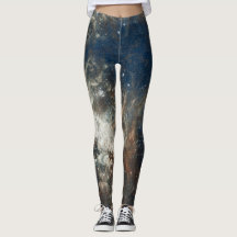 Nebula indigo celestial Leggings
