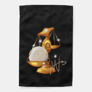 Nebula Libra Venus Zodiac Garden Flag