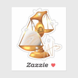 Nebula Libra Venus Zodiac Sticker
