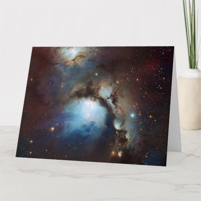 Nebula Messier 78 Space Astronomy Card (Front)