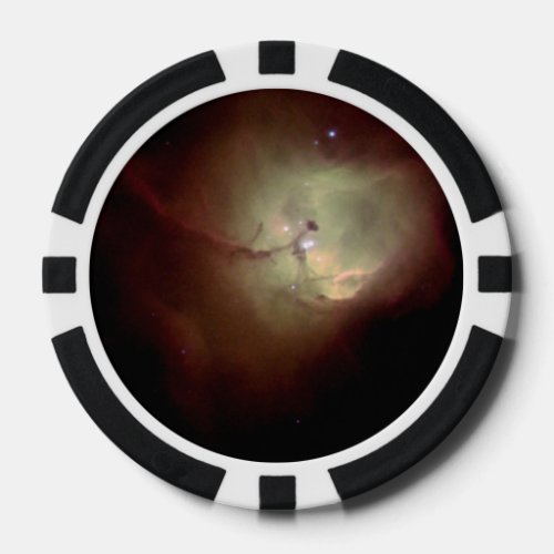 Nebula N81 in the Small Magellanic Cloud Poker Chips