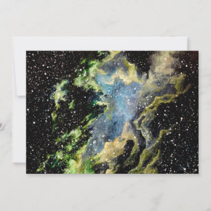 Nebula Painting Greeting Card