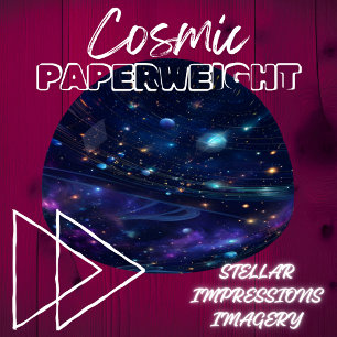 Nebula Rapture Paperweight