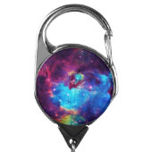 Nebula Retractable Badge ID Holder (Carabiner Front)
