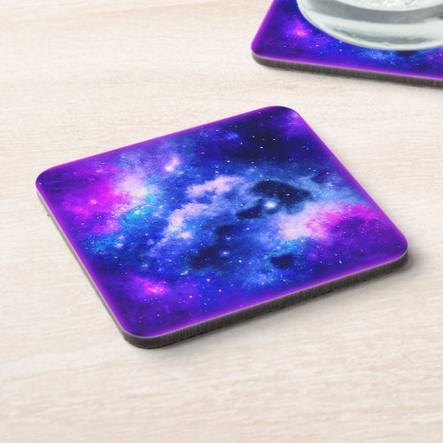 Nebula Stars _ A Stunning Digital Art Buy Now Beverage Coaster