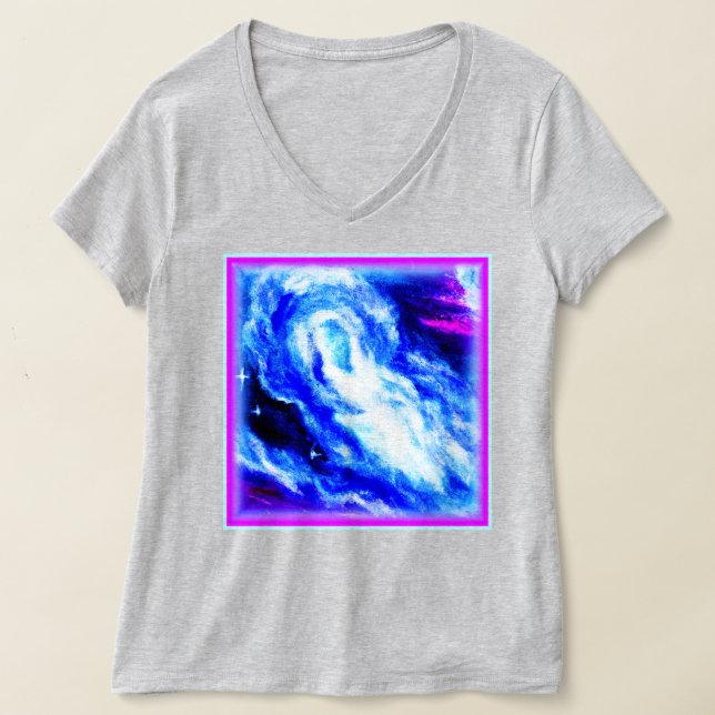 Nebula Stars Beautiful Design. Buy Now T-Shirt (Laydown)