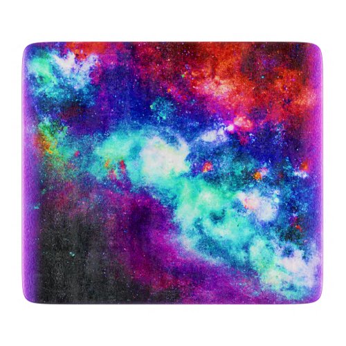 Nebula Stars Digital Art Design Buy Now Cutting Board