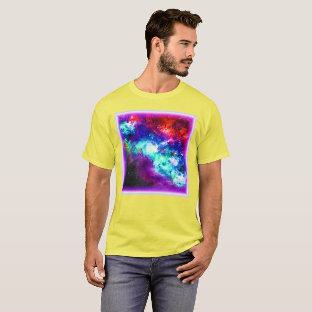 Nebula Stars Digital Art Design. Buy Now T-Shirt (Front Full)