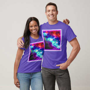 Nebula Stars Digital Art Design. Buy Now T-Shirt