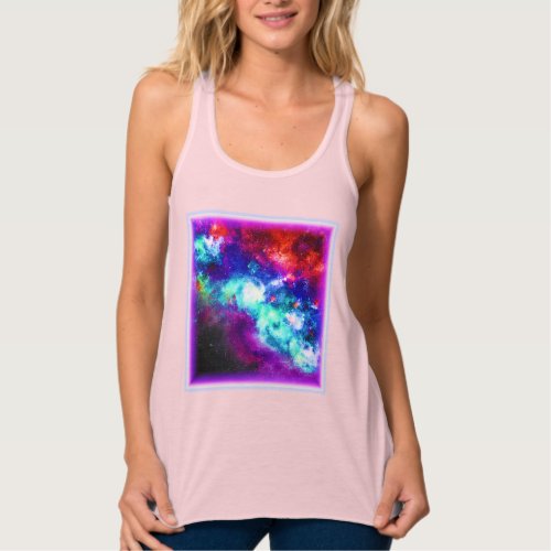 Nebula Stars Digital Art Design Buy Now Tank Top