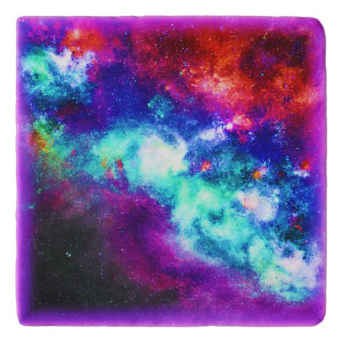Nebula Stars Digital Art Design Buy Now Trivet