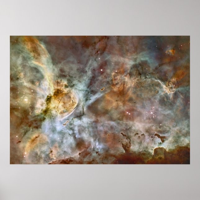 Nebula stars galaxy hipster geek cool nature space poster (Front)
