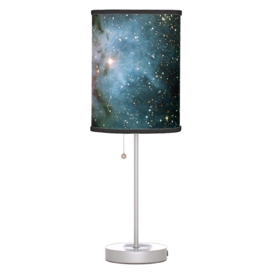 Nebula stars galaxy hipster geek cool nature space table lamp (Right)