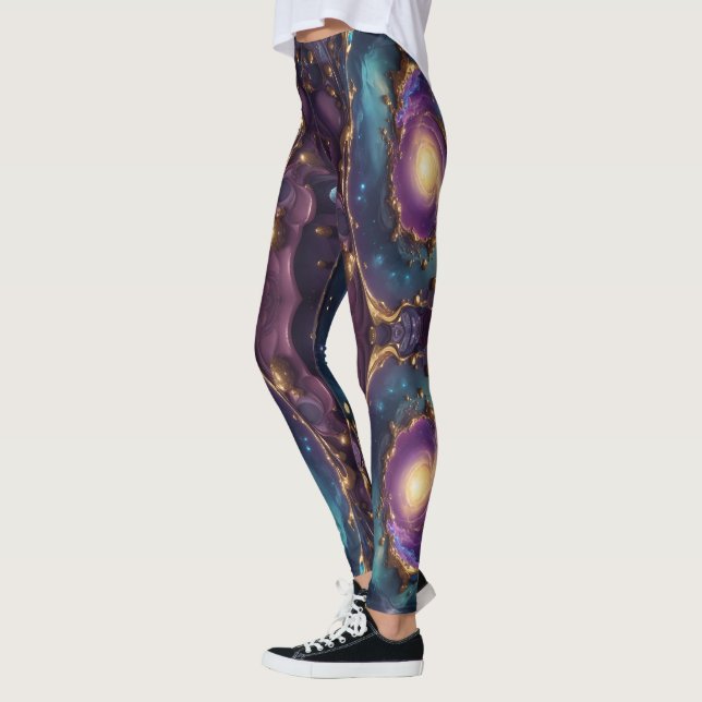 Nebula Storm Leggings - Beautiful (Left)