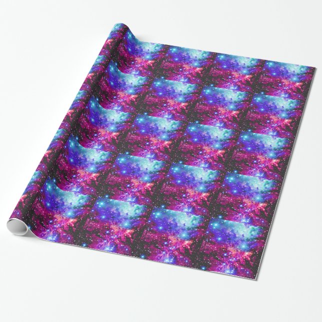 Nebula Wrapping Paper (Unrolled)