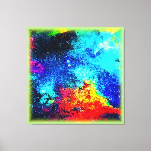 Nebulaes Rainbow of Colors Buy Now Canvas Print