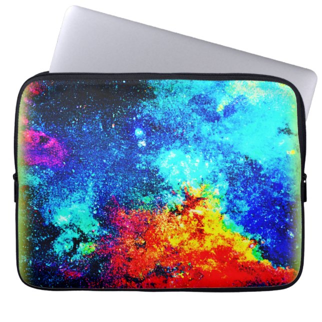 Nebulae's Rainbow of Colors. Buy Now Laptop Sleeve (Front)