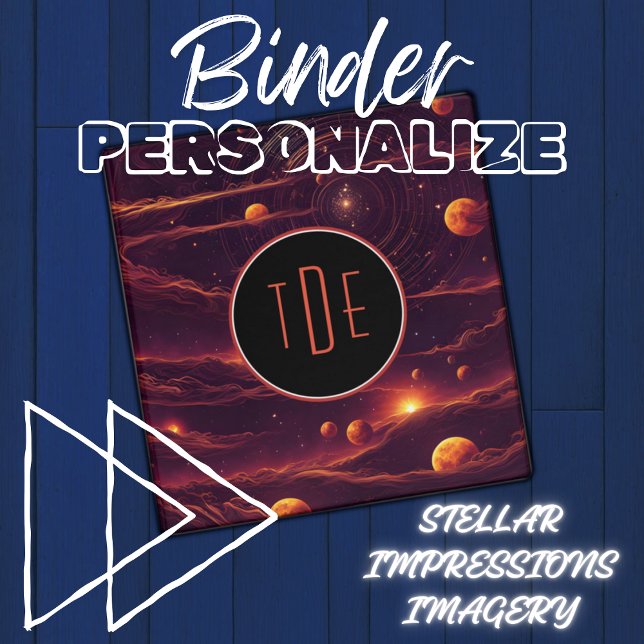 Nebular Veil  3 Ring Binder (Creator Uploaded)