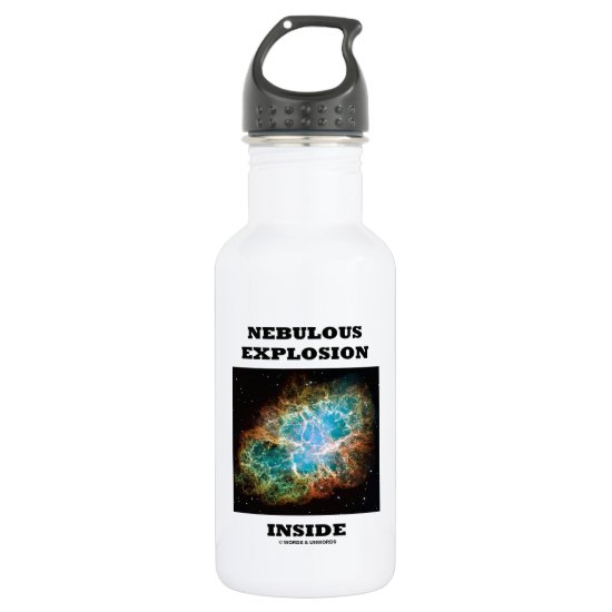 Nebulous Explosion Inside (Crab Nebula) Stainless Steel Water Bottle