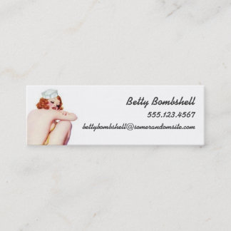 Necessary Evil Mini Business Card