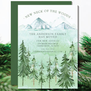 Neck of the Woods Mountains Moving Announcement