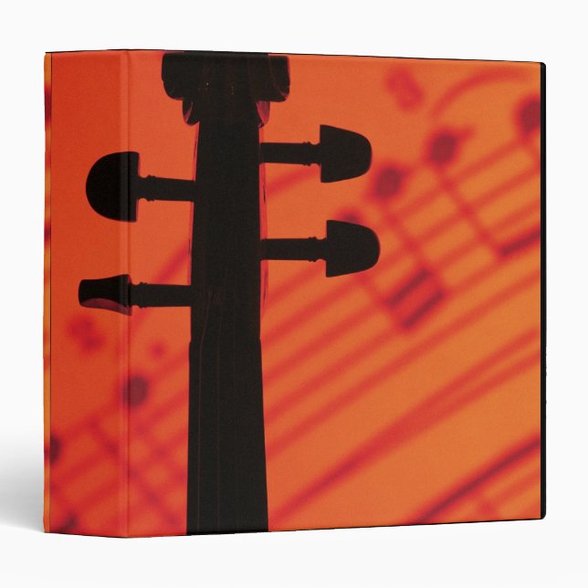 Neck of Violin Binder (Front/Spine)