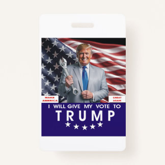 neck ribbon id card badge