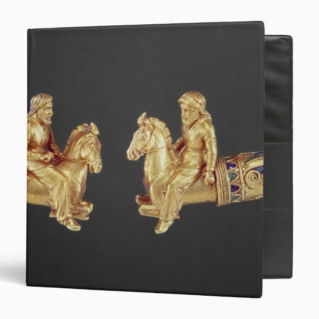 Neck ring in the form of Scythian horsemen Binder (Front/Inside)