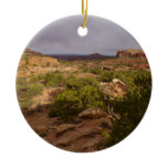Neck Springs Trail at Canyonlands National Park Ceramic Ornament
