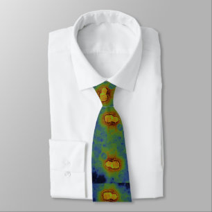 Neck Tie - Coronavirus electron microscope