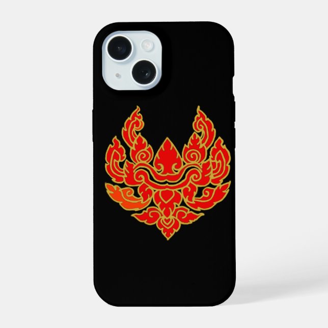 Neck Tie for Thai Pattern. Iphone Case (Back)