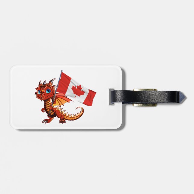 Neck Tie Luggage Tag (Back Horizontal)