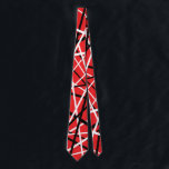 Neck Tie - Rock n Roll<br><div class="desc">Neck Tie in a very familiar Rock n Roll design in Red,  White and Black.</div>