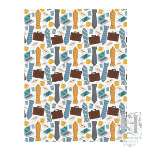 Neck Tie Scrapbook Paper