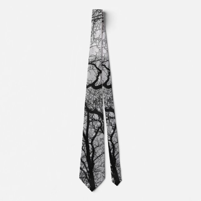 neck tieAbstract  forest "customize color" Tie (Front)