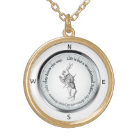 Necklace - Alice in Wonderland - White Rabbit