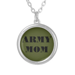 Necklace Army Mom
