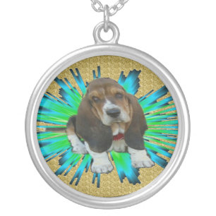 Necklace Baby Basset Hound Sheldon