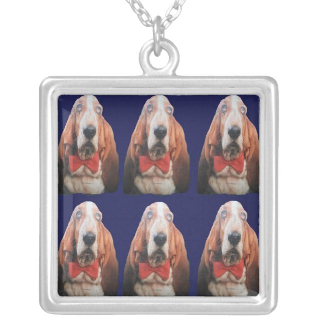 Necklace Basset Hounds (Front)