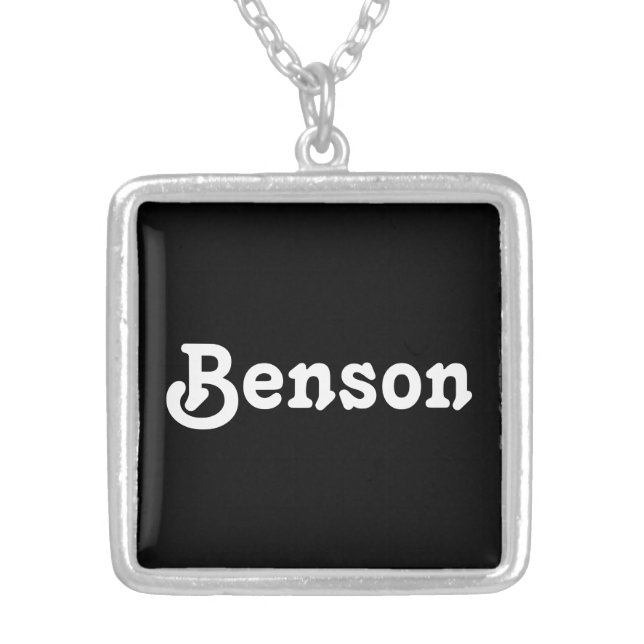 Necklace Benson (Front)