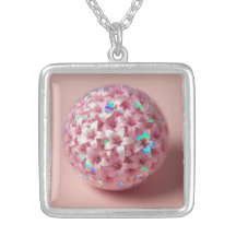 Necklace - BV_Creations Original, floral Charm 