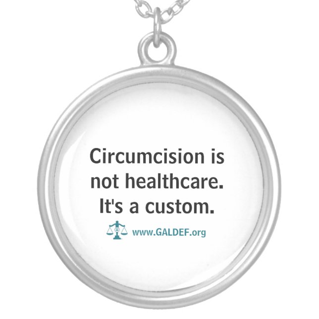 Necklace - Circumcision not healthcare (Front)