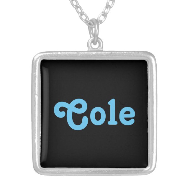 Necklace Cole (Front)